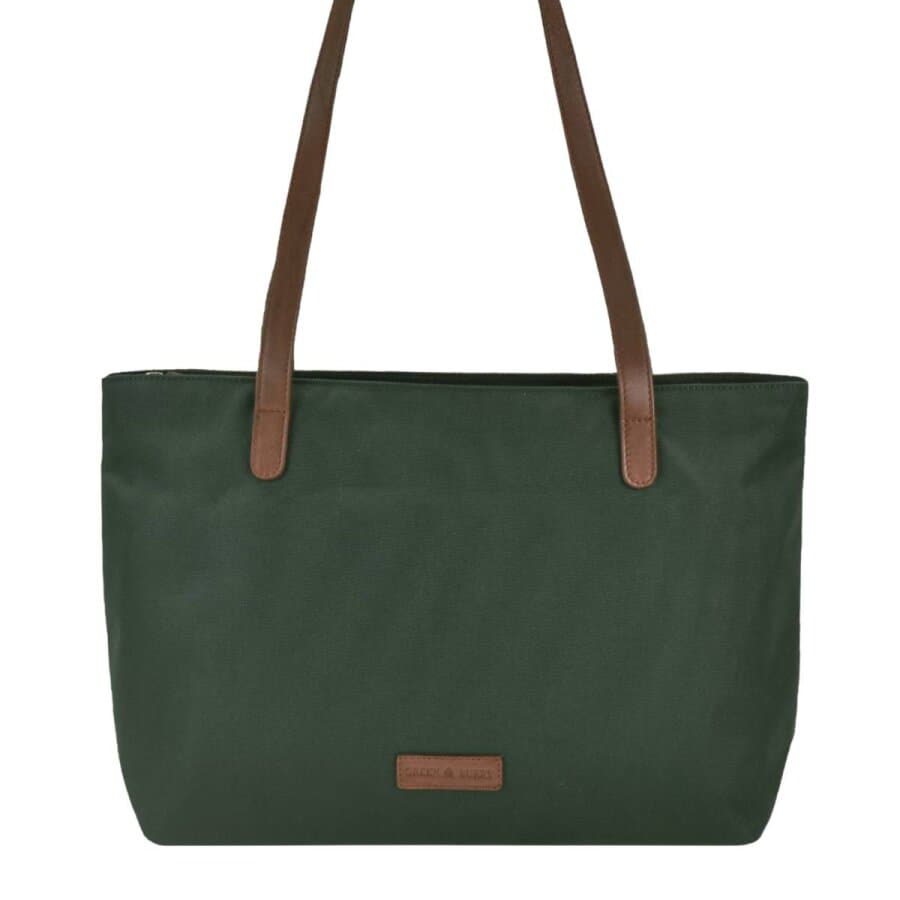Shopper Nylon 40x25cm "Diana" grün