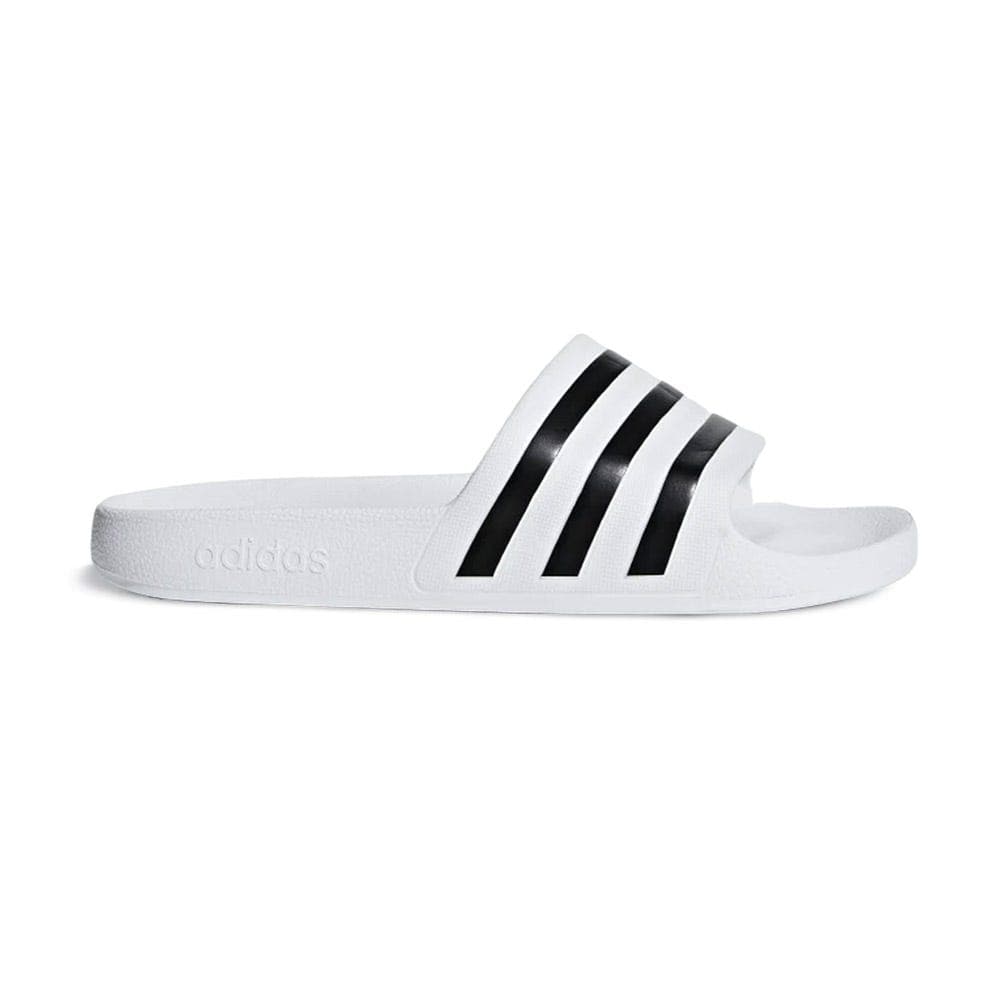 Adidas Adilette Aqua Flip Flops Unisex In Weiss Und Schwarz