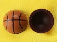 1 Folie Halbschale Zartbitter Basketball 40 Stück view 2