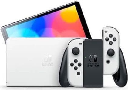 Nintendo Switch OLED weiß-schwarz
