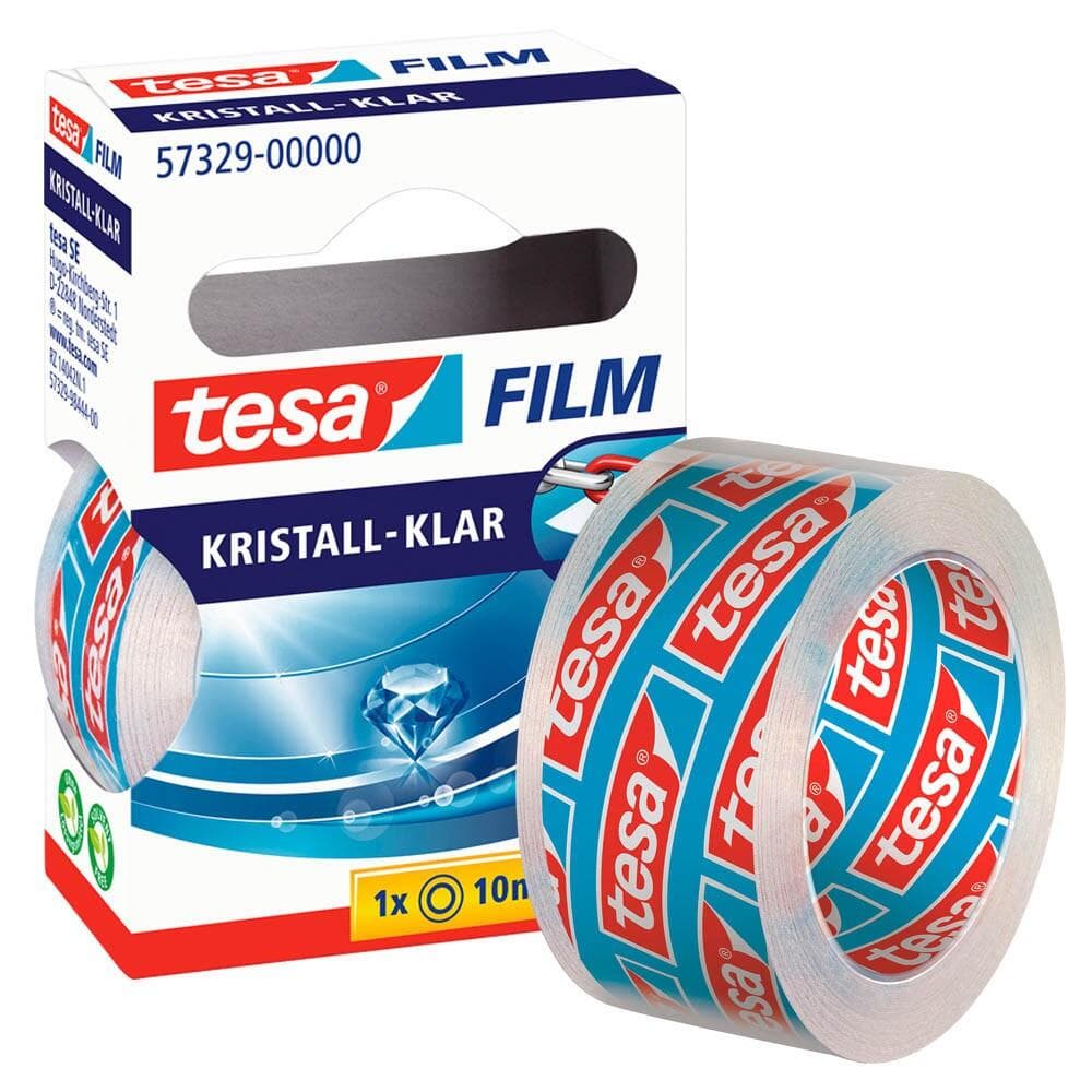 tesa Klebefilm 19 mm  x 10 m kristall-klar