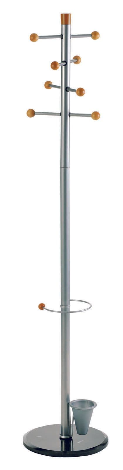 ALCO Kleiderständer Modell II silber 38,0 x 175,0 cm 8 Haken
