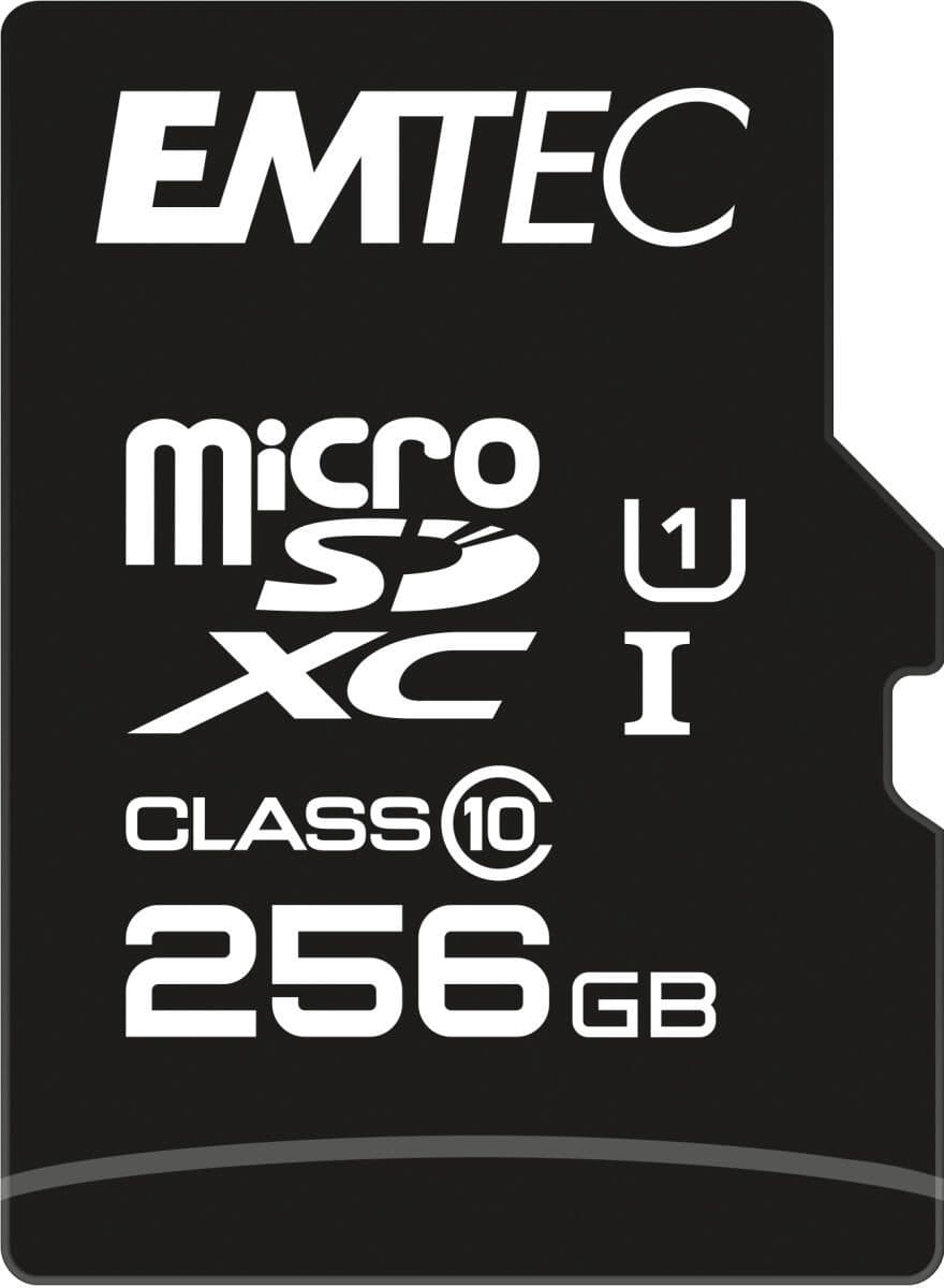 Emtec EliteGold microSD Speicherkarte 256 GB inkl. SD-Adapter