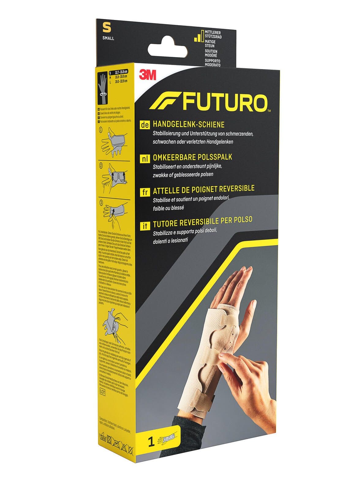 FUTURO® Handgelenkschiene Größe: S (Länge: 12,7-15,9 cm) beige