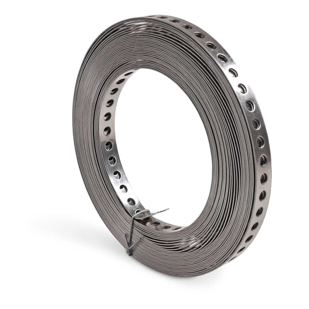 OKU Lochband verzinkt 12 x 1,0 mm, 10 m Rolle