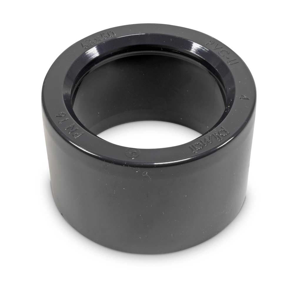 PVC Reduktion, kurz 63 mm x 50 mm