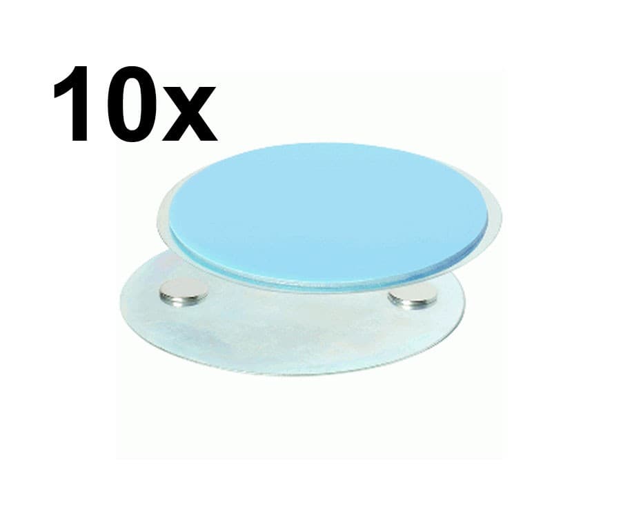 10er Set Magnethalter f?r Rauchmelder