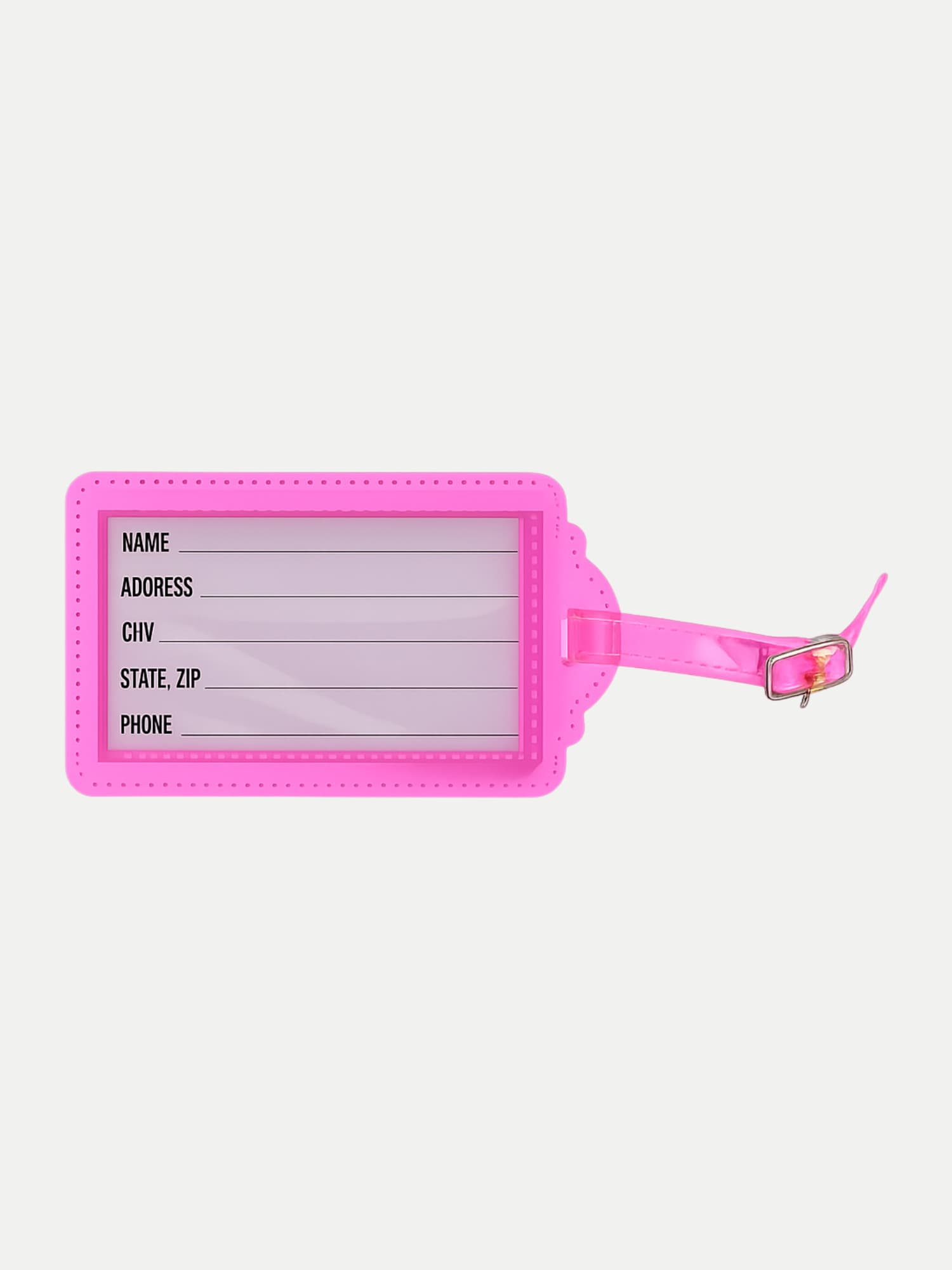 Giftcompany Kofferanhänger VOYAGE 12x8cm Pink 