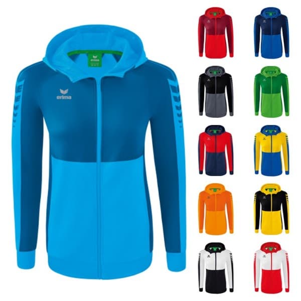 Erima Trainingsjacke mit Kapuze Six Wings Damen