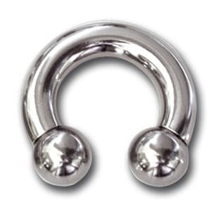 316L Hufeisen Piercing5,0 x 16mm