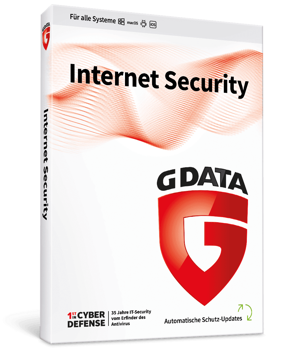 G DATA INTERNET SECURITY 3 PC 1 YEAR