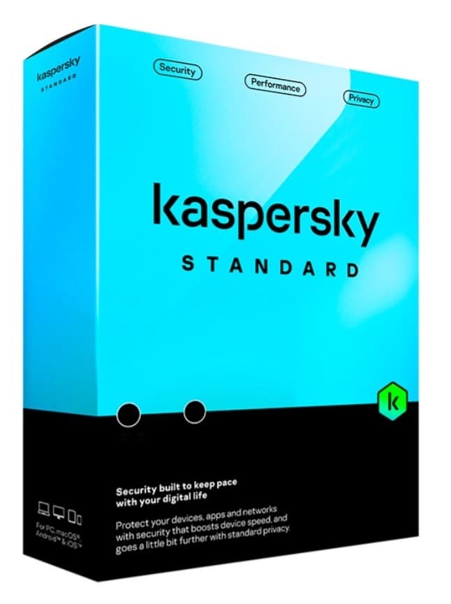 KASPERSKY STANDARD 1 DEVICE 1 YEAR