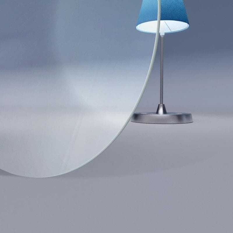 Runde Glasplatte ESG Weißglas 6 mm