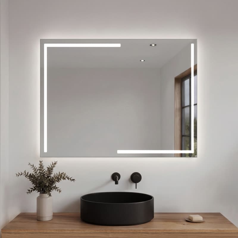 Badspiegel mit LED Beleuchtung - M200L4