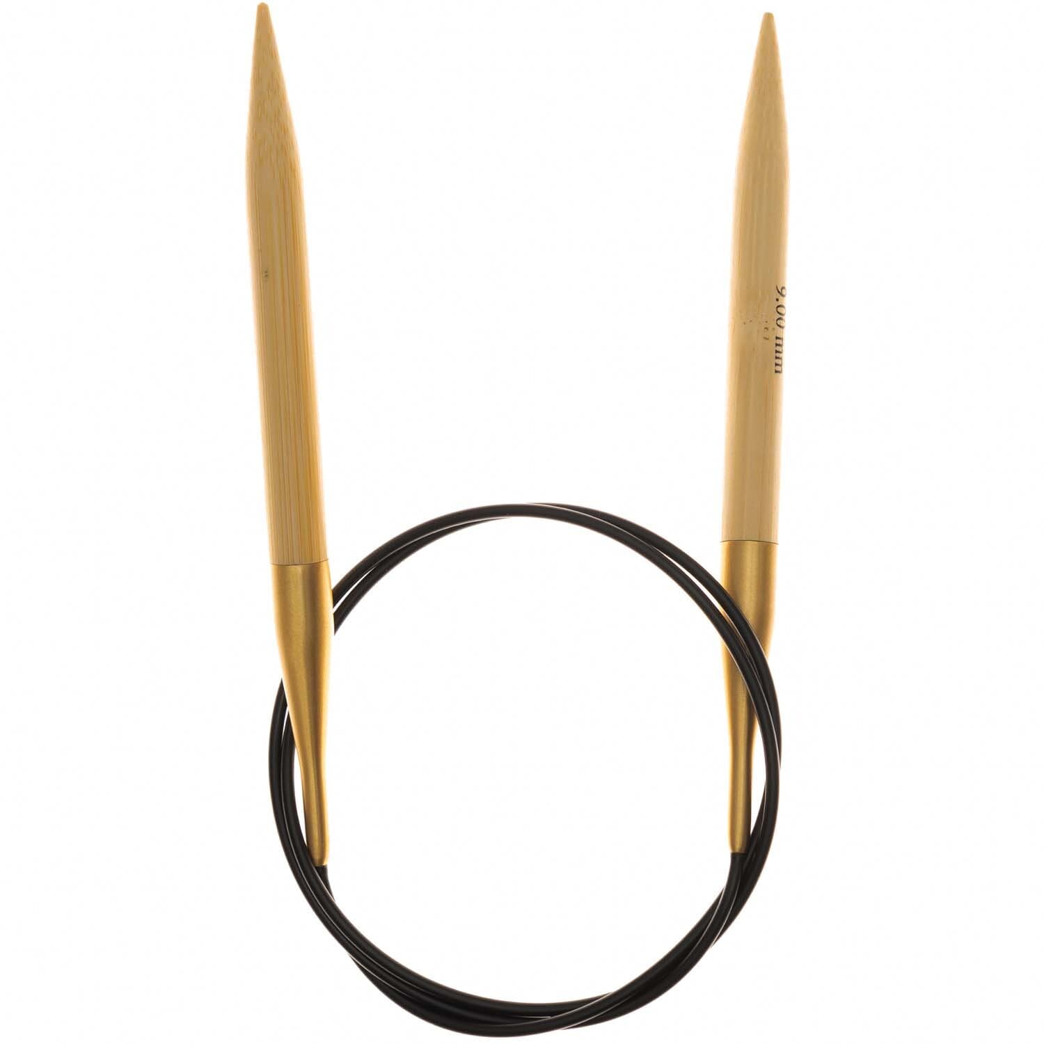 Rico Design Rundstricknadel 80cm Bambus 9,0