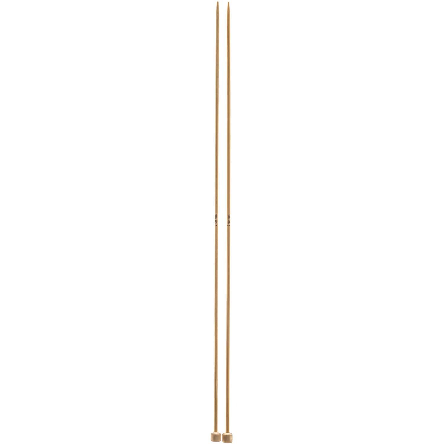 Rico Design Jackenstricknadeln 33cm Bambus 3,0