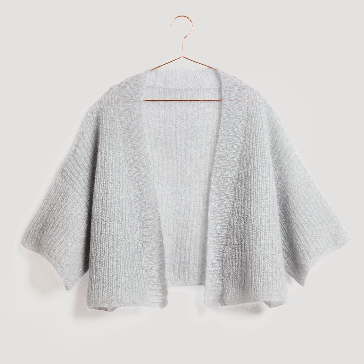 Strickset Kimono-Jacke Modell 19 aus Lovewool No. 21