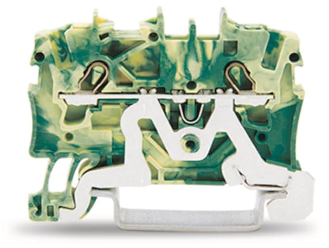 WAGO 2001-1207 2-Leiter-Schutzleiterk- lemme,1,5 mm²