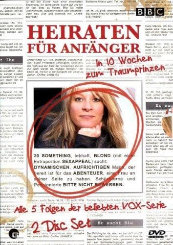 Heiraten für Anfänger - In 10 Wochen zum Traumprinzen (2 DVDs)