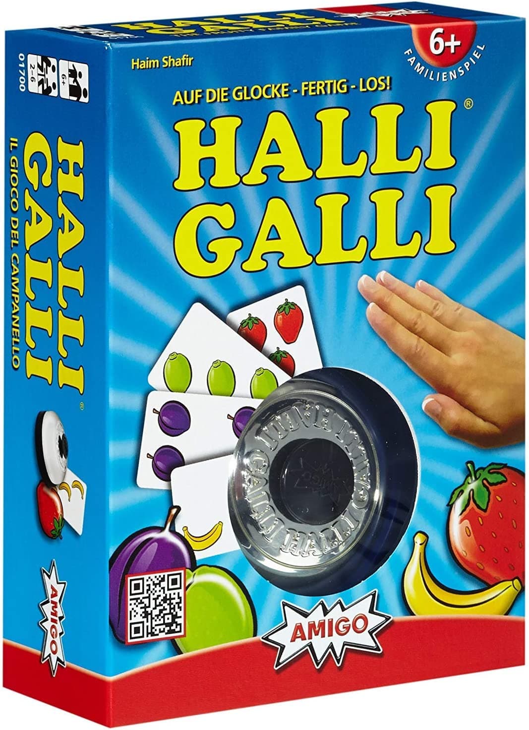 Amigo Spiele 1700 - Halli Galli: Auf die Glocke-fertig-los!