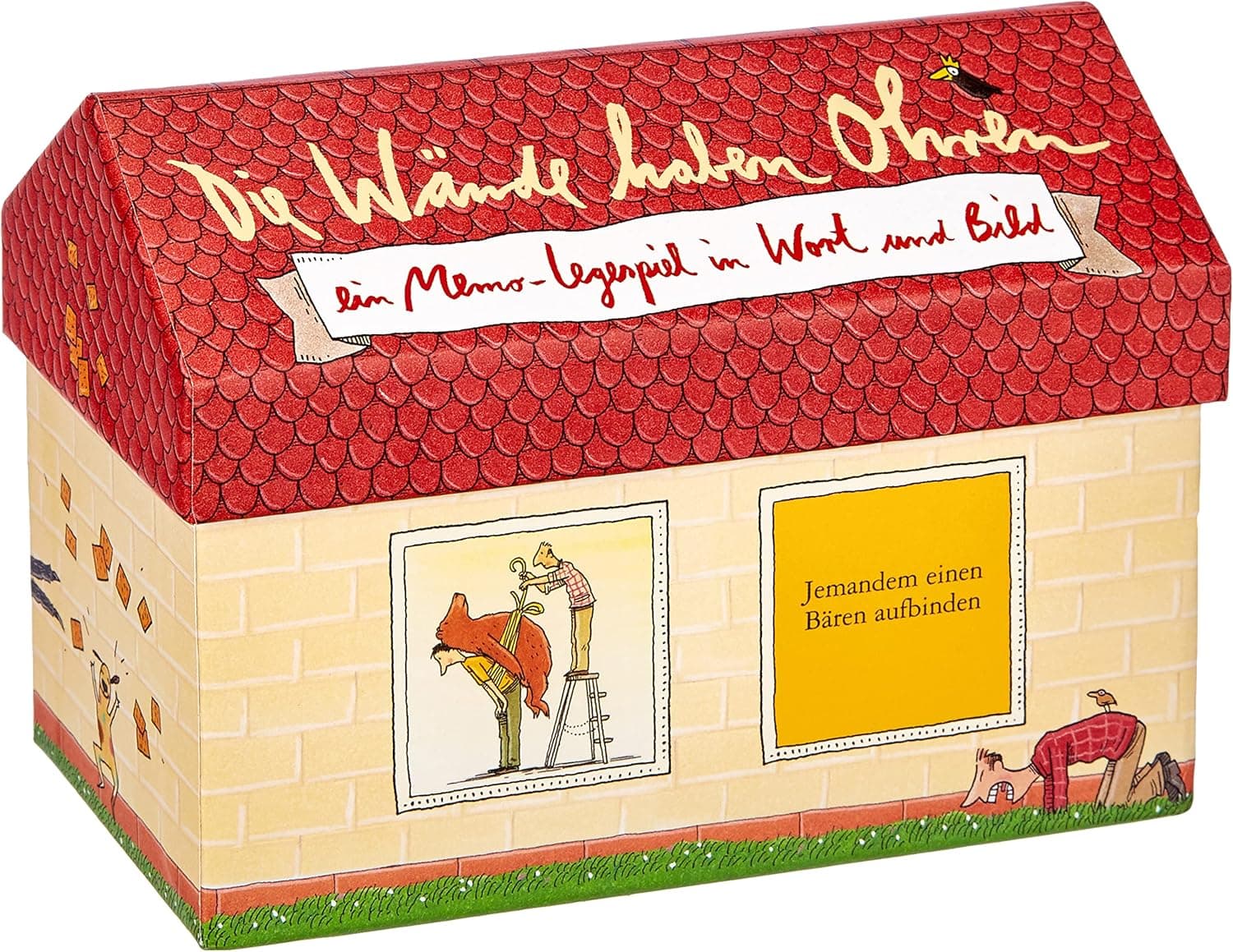 Pegasus Spiele MET00694 - Die Wände haben Ohren [Memo-Legespiel]