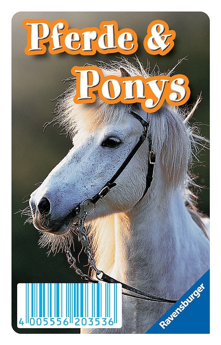 Ravensburger 20353 - Pferde und Ponys Tierwelt Quartette