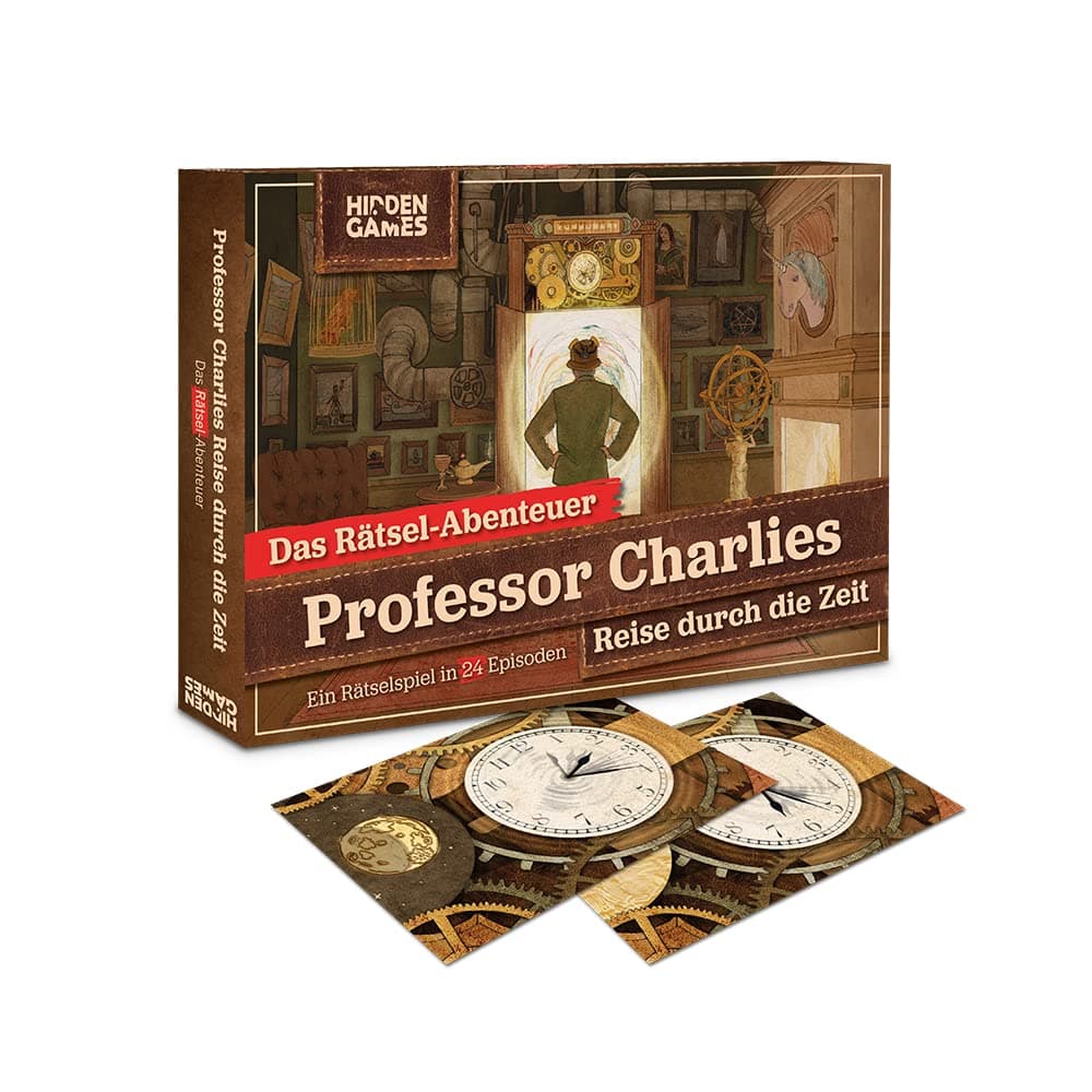Hidden Games HID00009 - Rätsel-Abenteuer: Professor Charlies Reise durch die Zeit