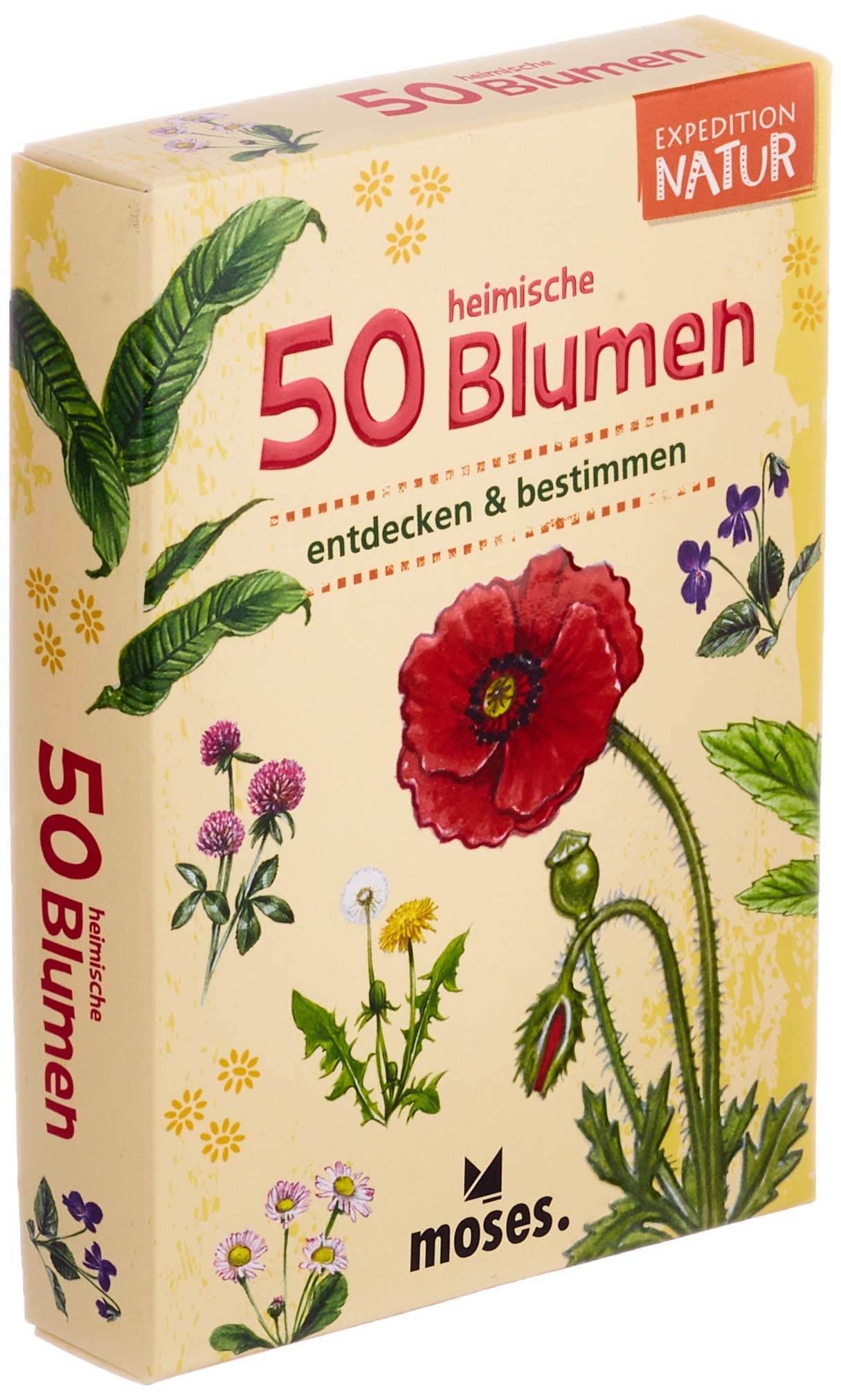 moses Expedition Natur 9717 - 50 heimische Blumen
