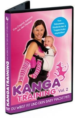 DVD Kangatraining Vol. 2 - Kanga Fitnessvideo für Eltern mit Baby in Babytrage
