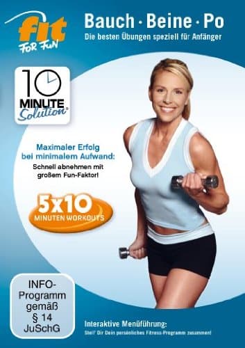 Fit for Fun - 10 Minute Solution: Bauch Beine Po für Anfänger