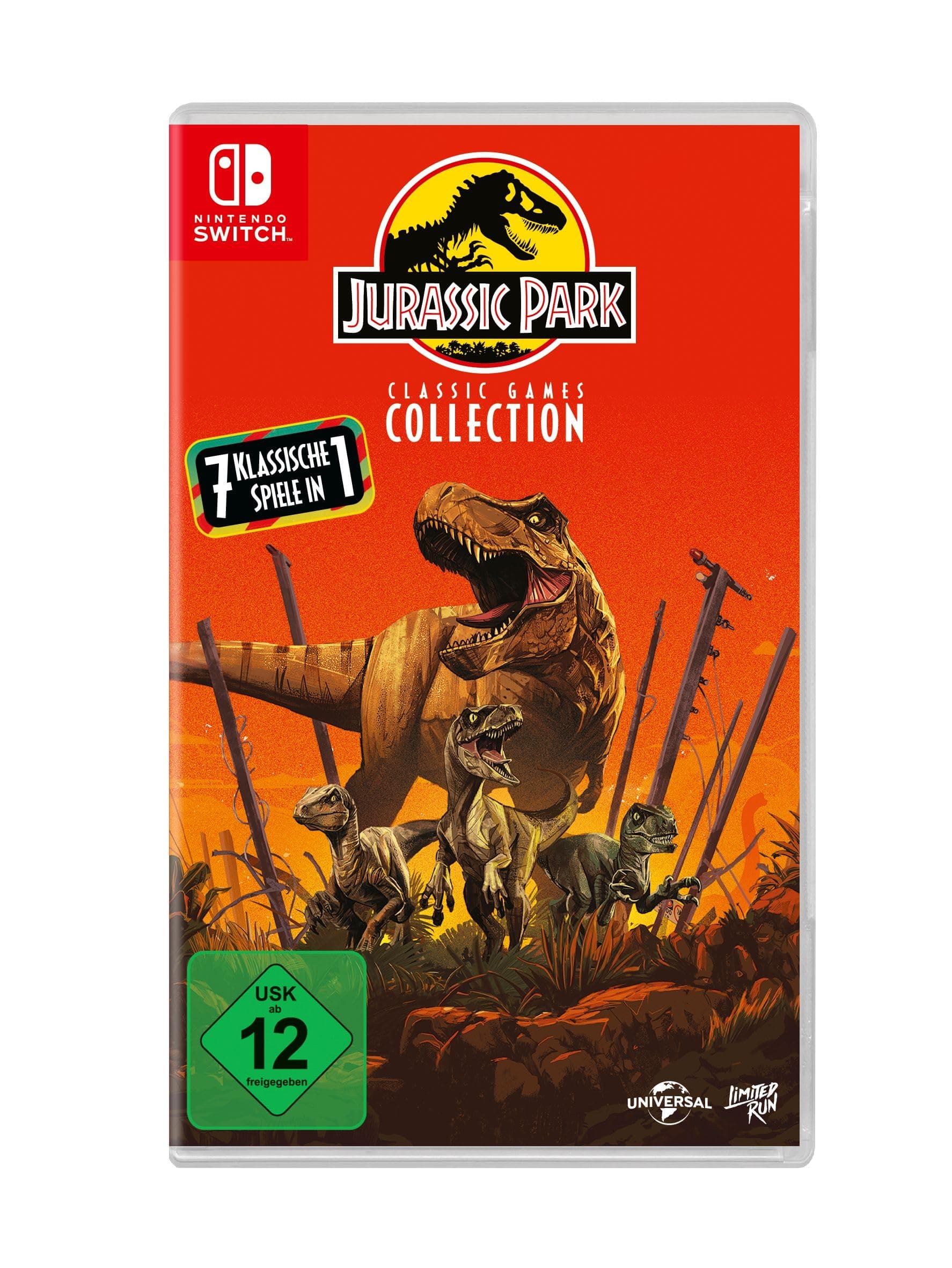Jurassic Park Classic Games Collection - Switch
