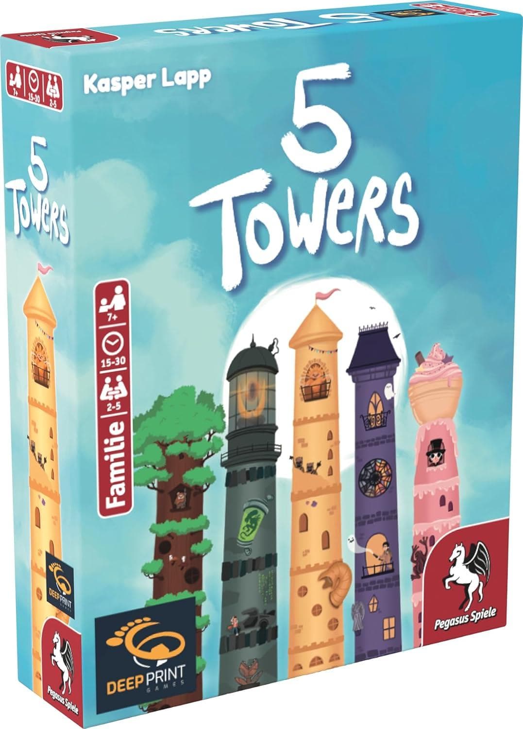 Pegasus Spiele 57814 - 5 Towers