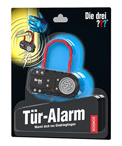 Die drei ??? Tür-Alarm von KOSMOS Detektiv-Spielzeug Agenten-Ausrüstung für Kinder ab 8 Jahre Die drei Fragezeichen Spielzeug Detektiv Ausrüstung