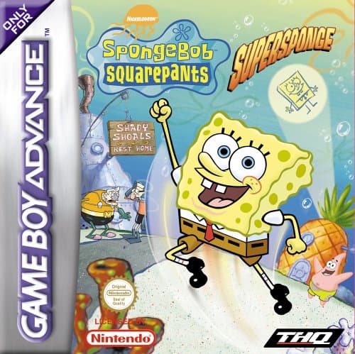 SpongeBob Squarepants: SuperSponge - [Game Boy Advance]