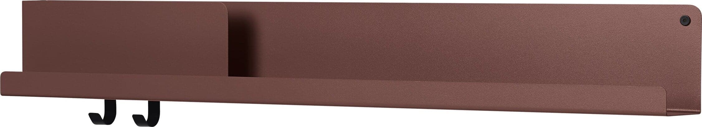 Folded Wandregal 96 x 13 cm rot