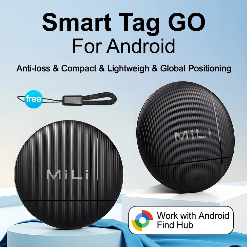 Google Find My Device GPS-Tracker, Android-Locator, Tags, GPS-Tracking-Gerät, Sicherheitsalarm, Anti-Verlust-Alarm, tragbarer GPS-Tracker