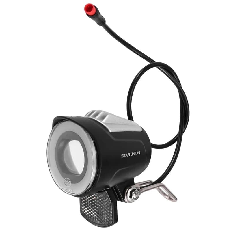 36/48V E-Bike Licht Elektroroller LED Scheinwerfer 5W Wasserdichte Lampe Motorrad Fahrrad Taschenlampe