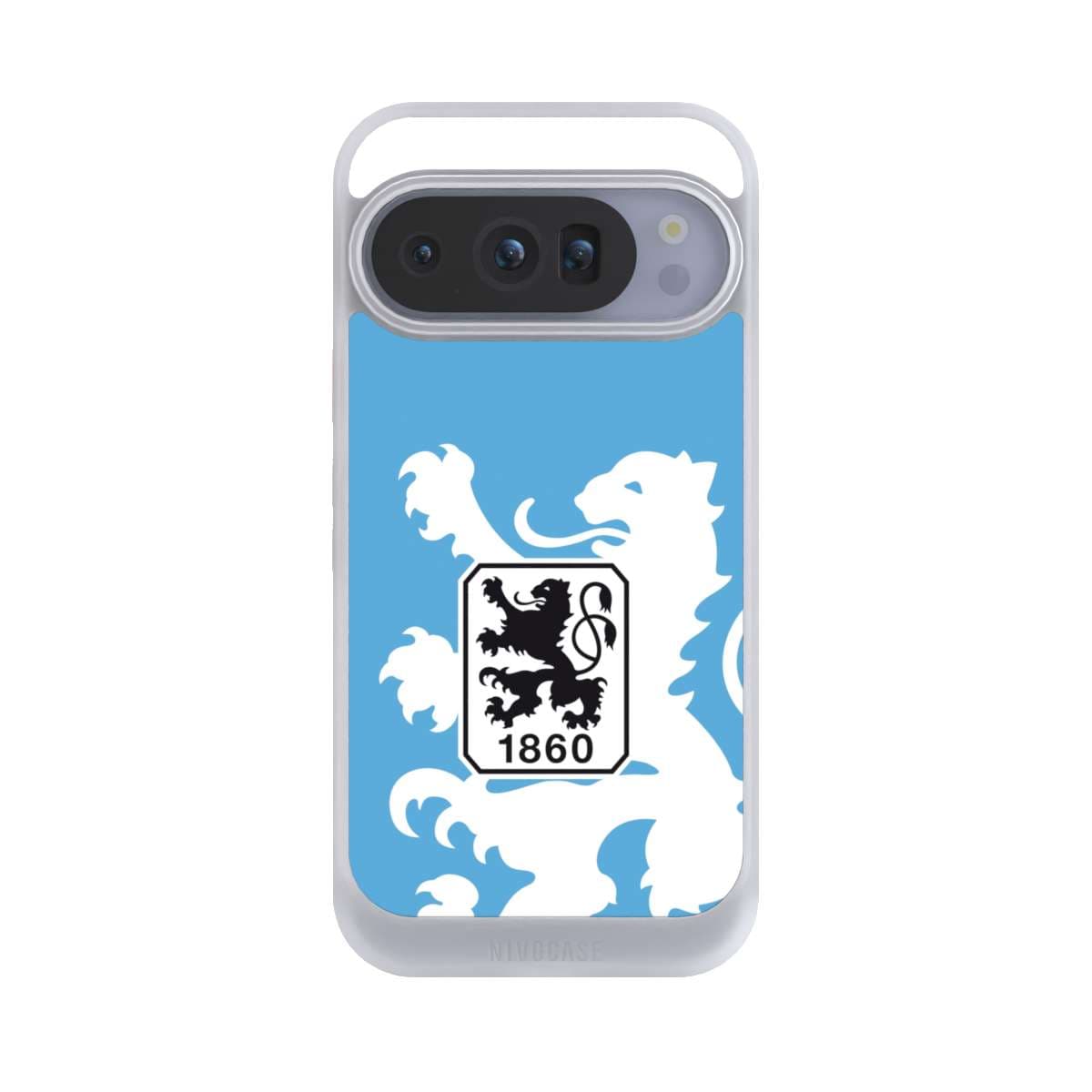 Google Pixel 10 Pro Handy NIVOcore frozen Hülle Handyhülle NIVOcore Schutzhülle Frozen Official Licensed Product Tsv 1860 München Coat Of Arms