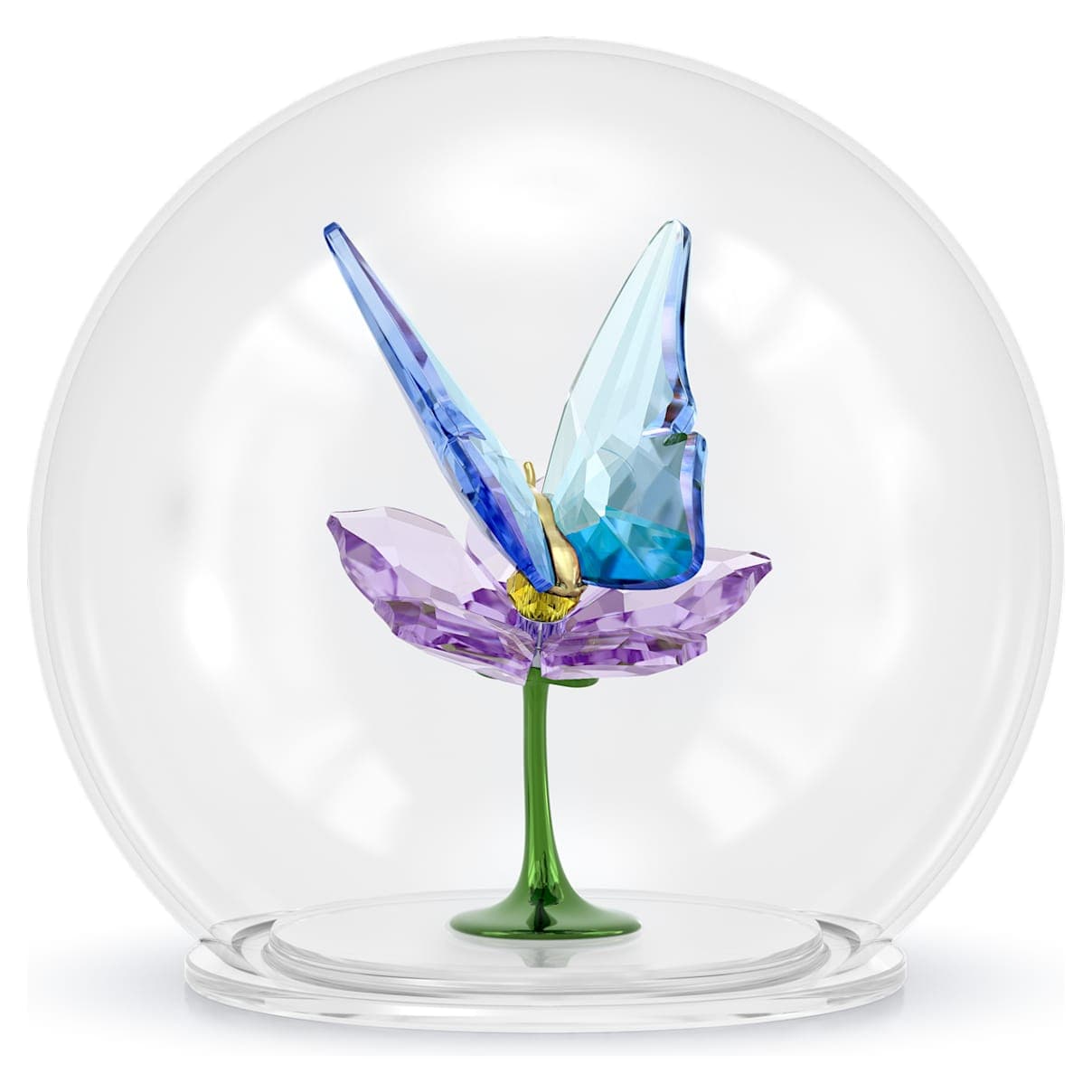 Idyllia Bola de cristal Mariposa y flor