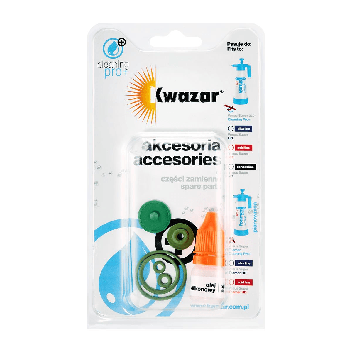 Kwazar - Dichtungssatz für Venus Super Pro+ VITON