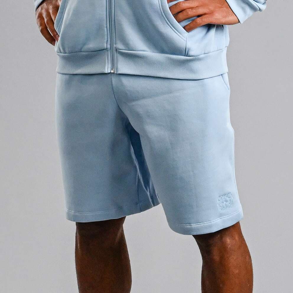 Sweathose FARBENSTADT blau kurz 3XL