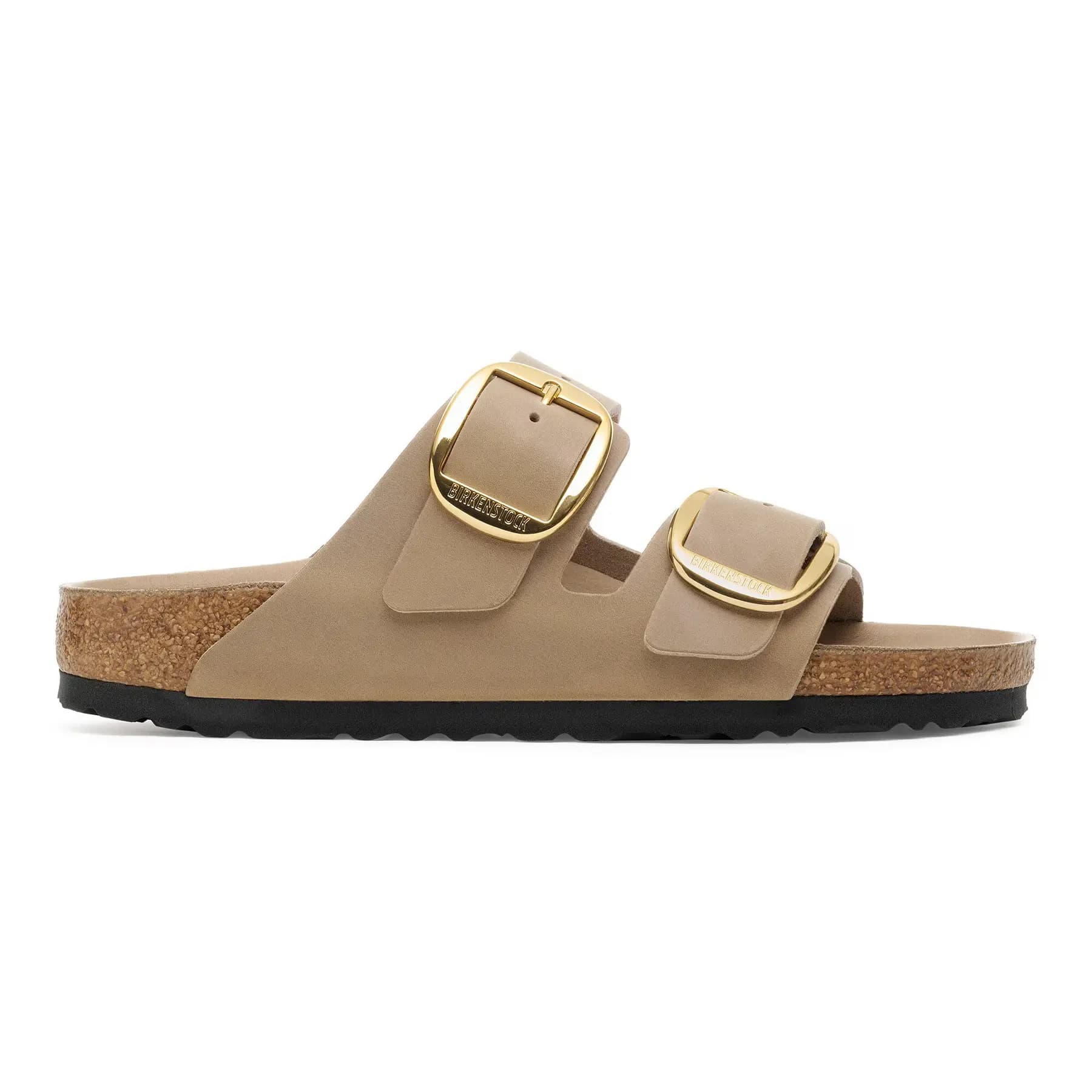 Frauenleder-Sandalen mit großer Schnalle Birkenstock Arizona