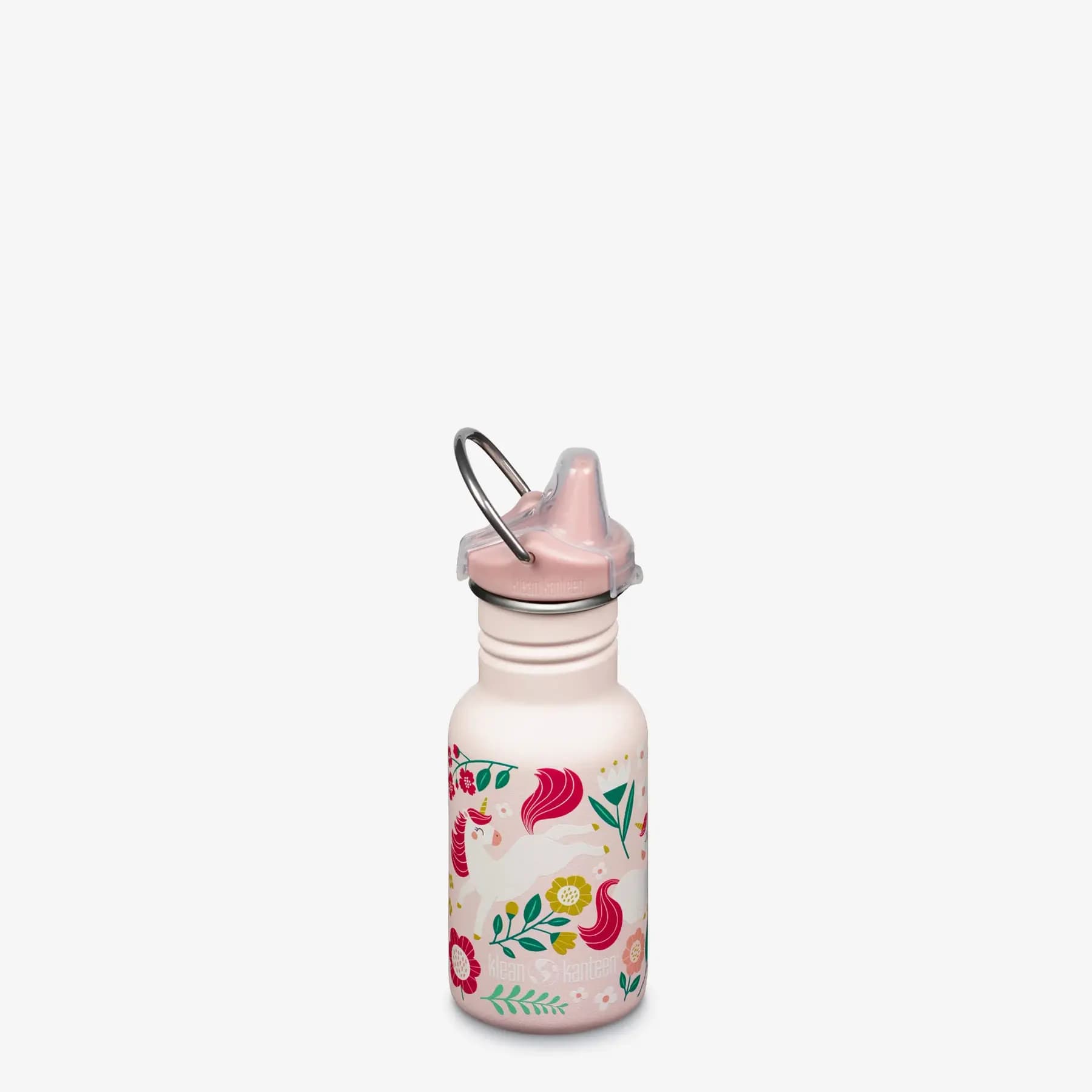 Kinder Trinkflasche mit Deckel Klean Kanteen Classic Narrow Sippy