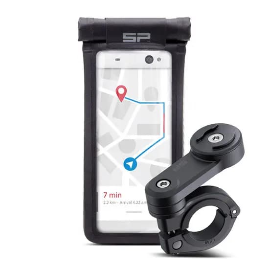 Motorrad-Smartphone-Halterung mit Universalschale SP Connect LT SPC+
