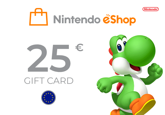 Nintendo eShop Card 25 EUR Key - EU