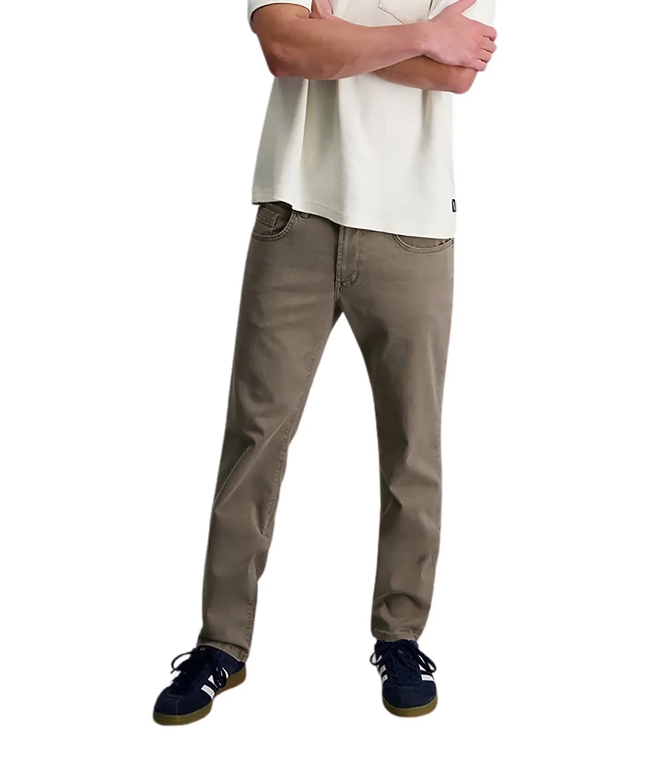 Pioneer Straight Jeans Rando 1680 in Camel Stonewash
