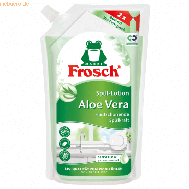 Frosch Spülmittel Aloe Vera 116442 Refill 800ml