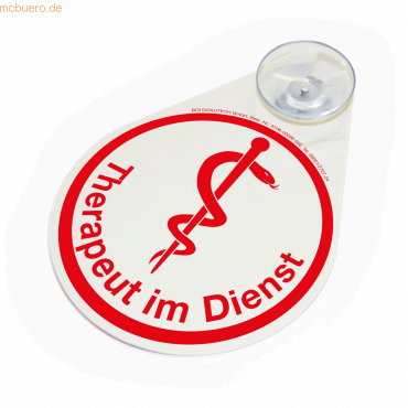 BOI Hinweisschild Therapeut im Dienst 9108-02096-002
