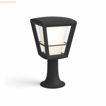 Signify Philips Hue Econic LED Sockelleuchte schwarz