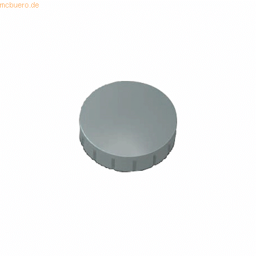 Maul Rundmagnet Solid 24 mm 0,6 kg Haftkraft 10 Stück grau